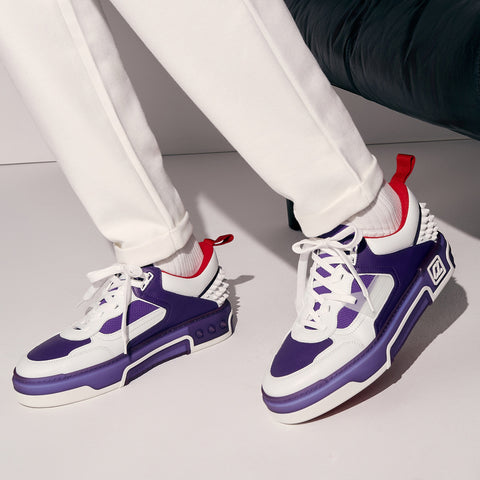 Christian Louboutin Astroloubi Men Shoes | Color Purple