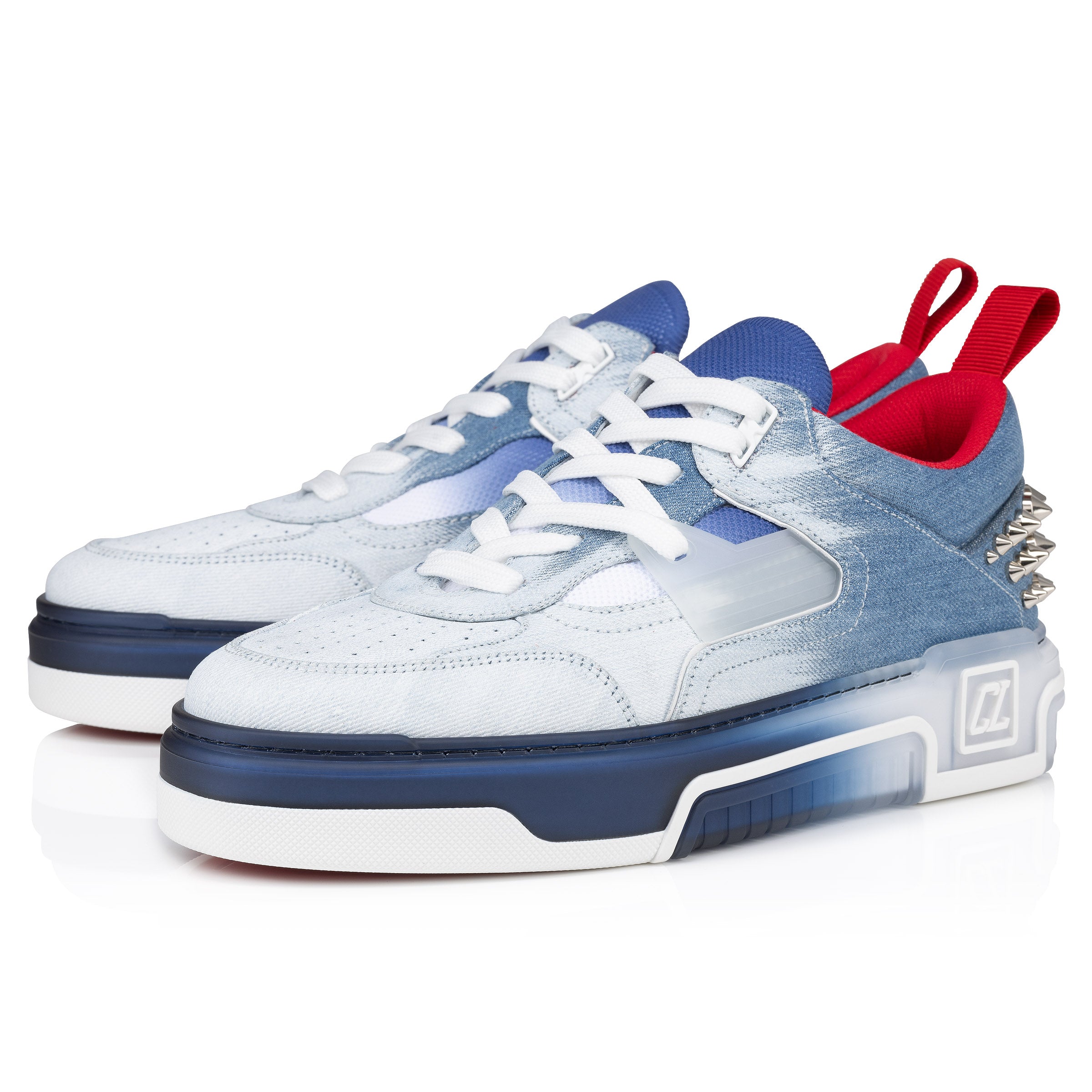 Christian Louboutin Astroloubi Men Shoes | Color Blue