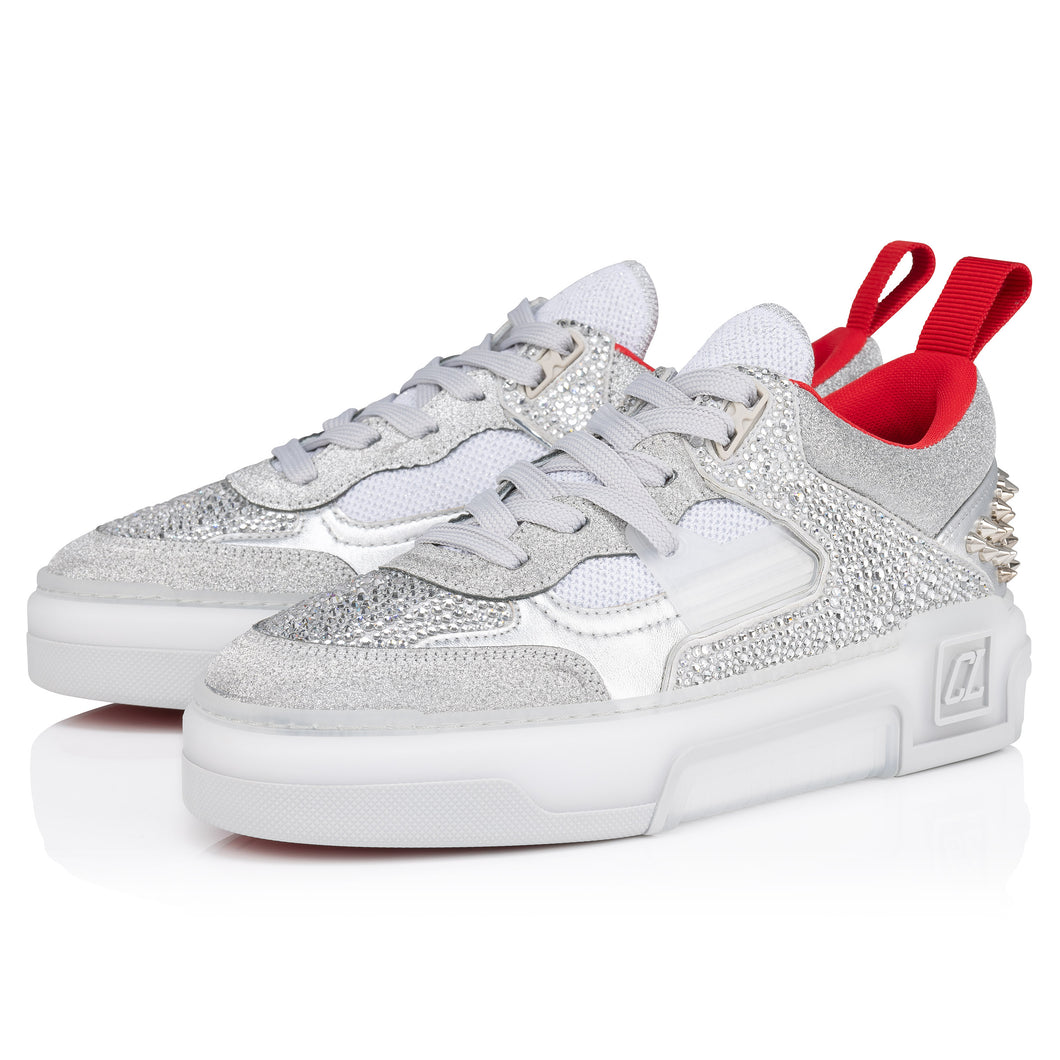 Christian Louboutin Astroloubi Strass Women Shoes | Color Silver