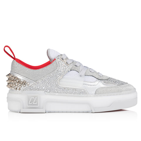 Christian Louboutin Astroloubi Strass Women Shoes | Color Silver