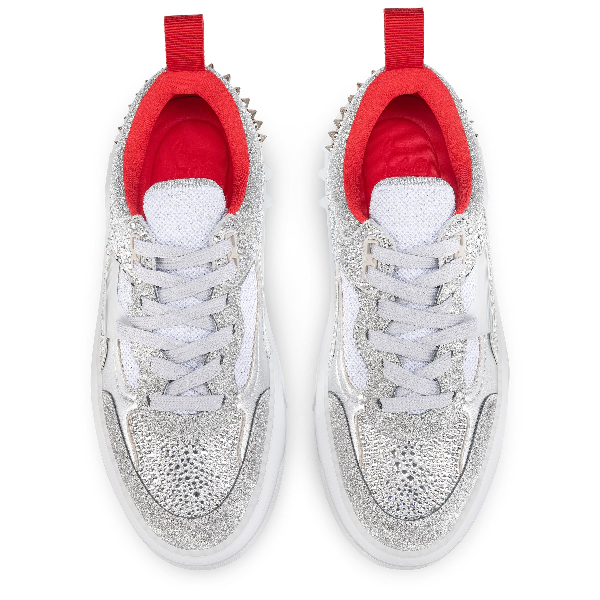 Christian Louboutin Astroloubi Strass Women Shoes | Color Silver