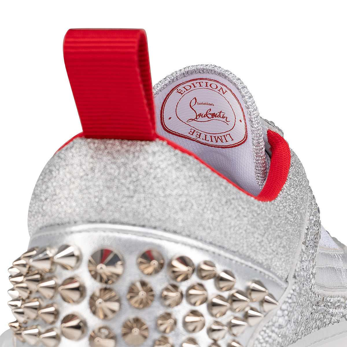 Christian Louboutin Astroloubi Strass Women Shoes | Color Silver