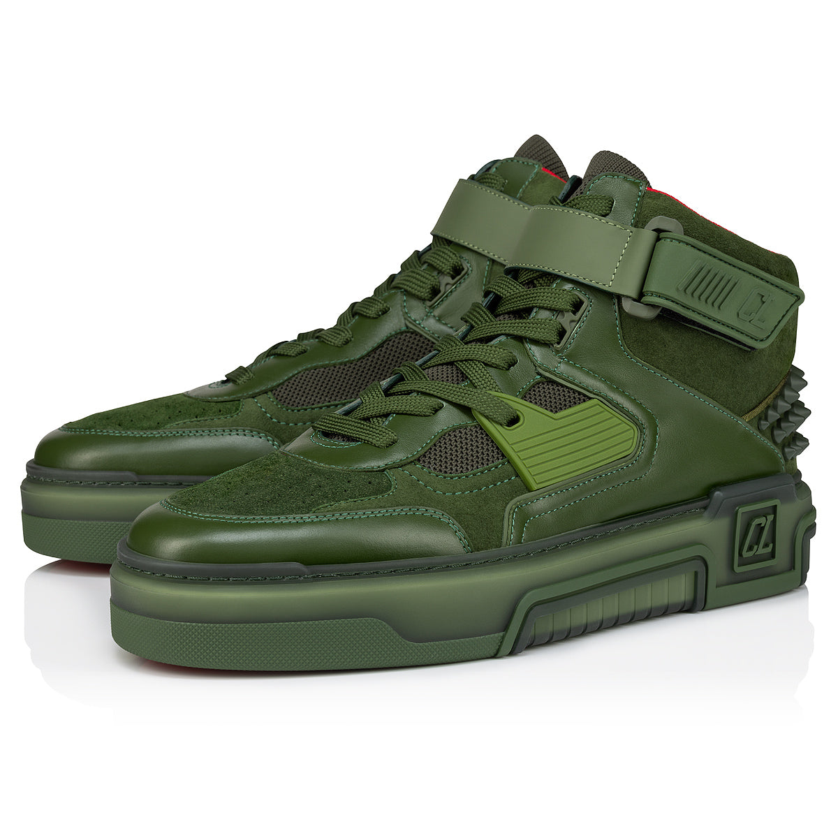 Christian Louboutin Astroloubi Mid Men Shoes | Color Green