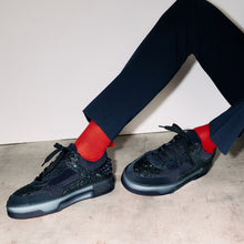 Load image into Gallery viewer, Christian Louboutin Astroloubi Strass Men Shoes | Color Navy
