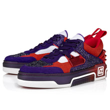 Load image into Gallery viewer, Christian Louboutin Astroloubi Strass Men Shoes | Color Purple
