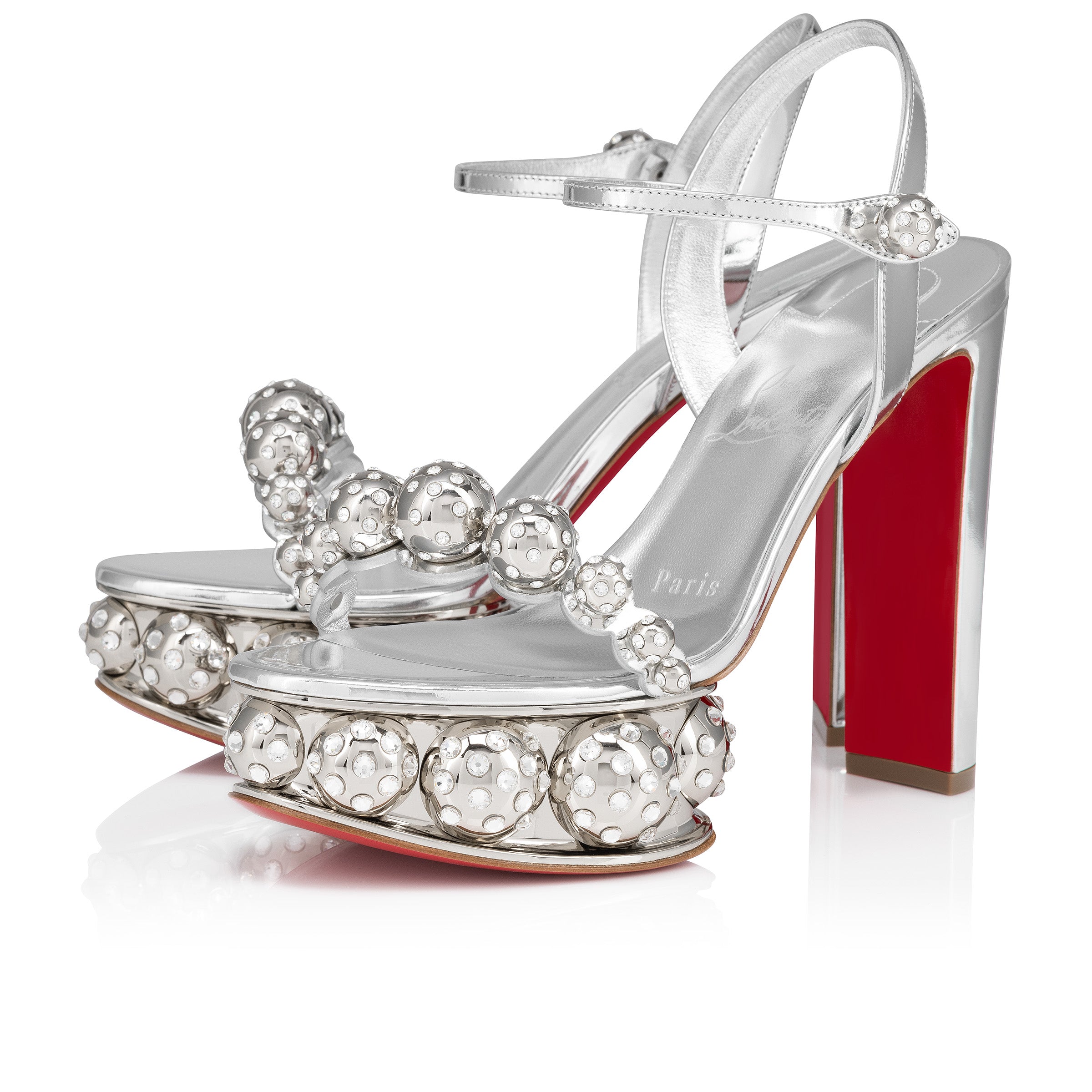 Christian Louboutin Atmospherica Women Shoes | Color Silver
