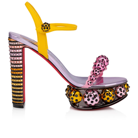 Christian Louboutin Atmospherica Strass Aftersun Women Shoes | Color Multicolor
