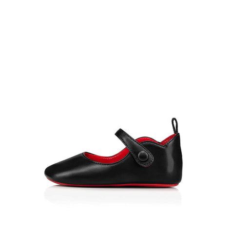 Christian Louboutin Baby Love Chick Kids Unisex Shoes | Color Black