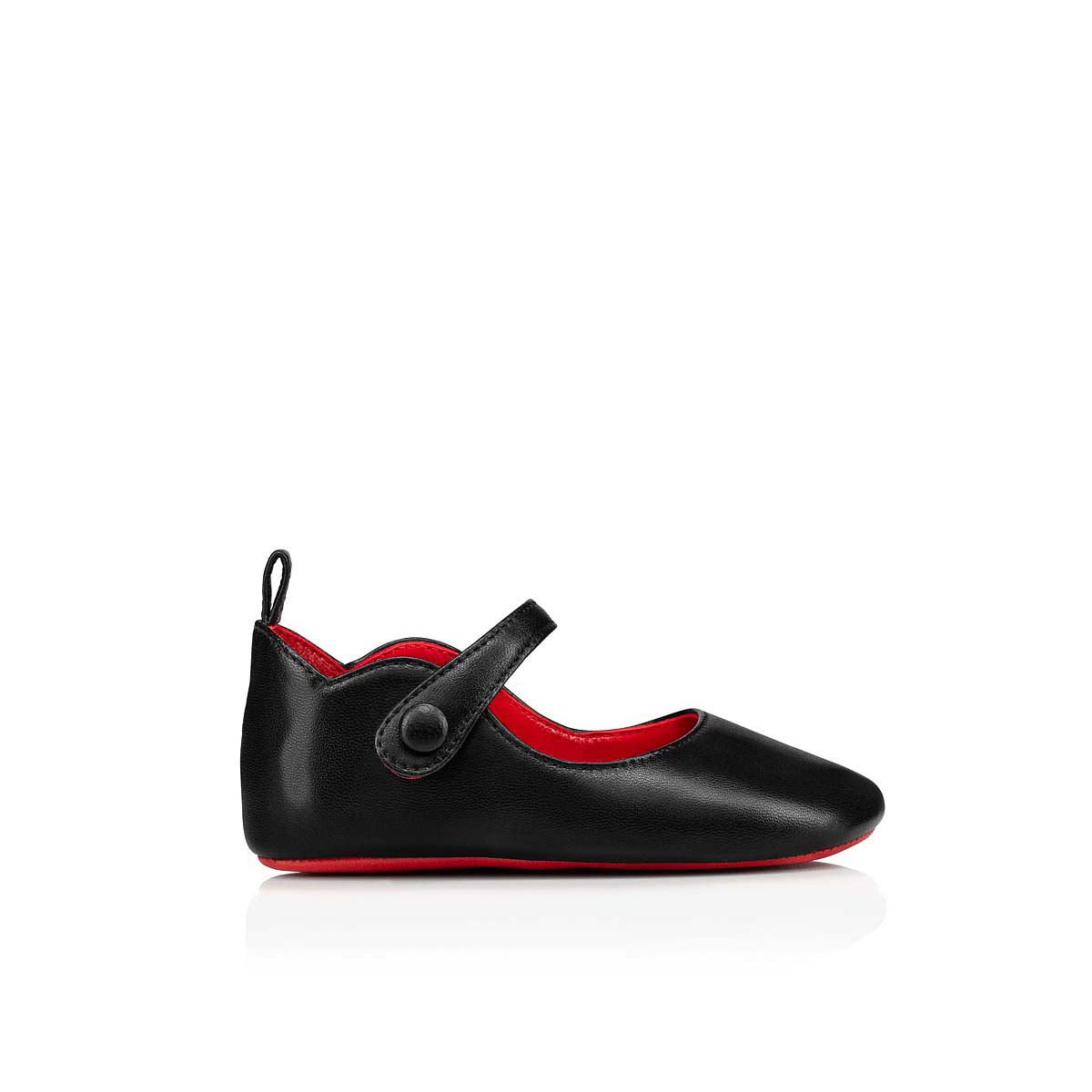Christian Louboutin Baby Love Chick Kids Unisex Shoes | Color Black