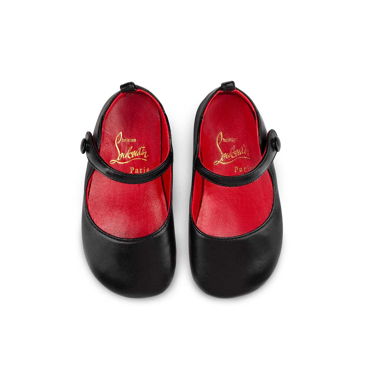 Christian Louboutin Baby Love Chick Kids Unisex Shoes | Color Black