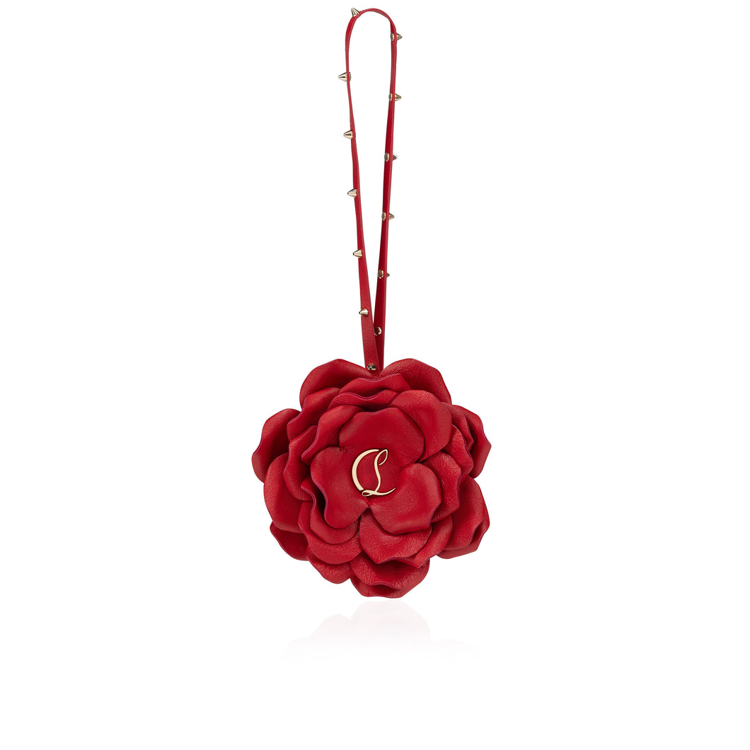 Christian Louboutin Bag Charm Rose Women Accessories | Color Red