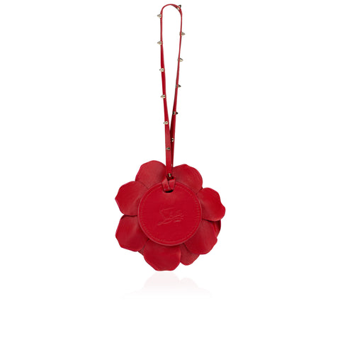 Christian Louboutin Bag Charm Rose Women Accessories | Color Red