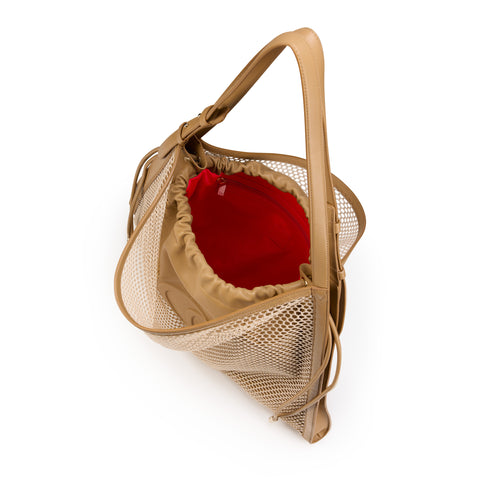 Christian Louboutin Baggy Women Bags | Color Beige