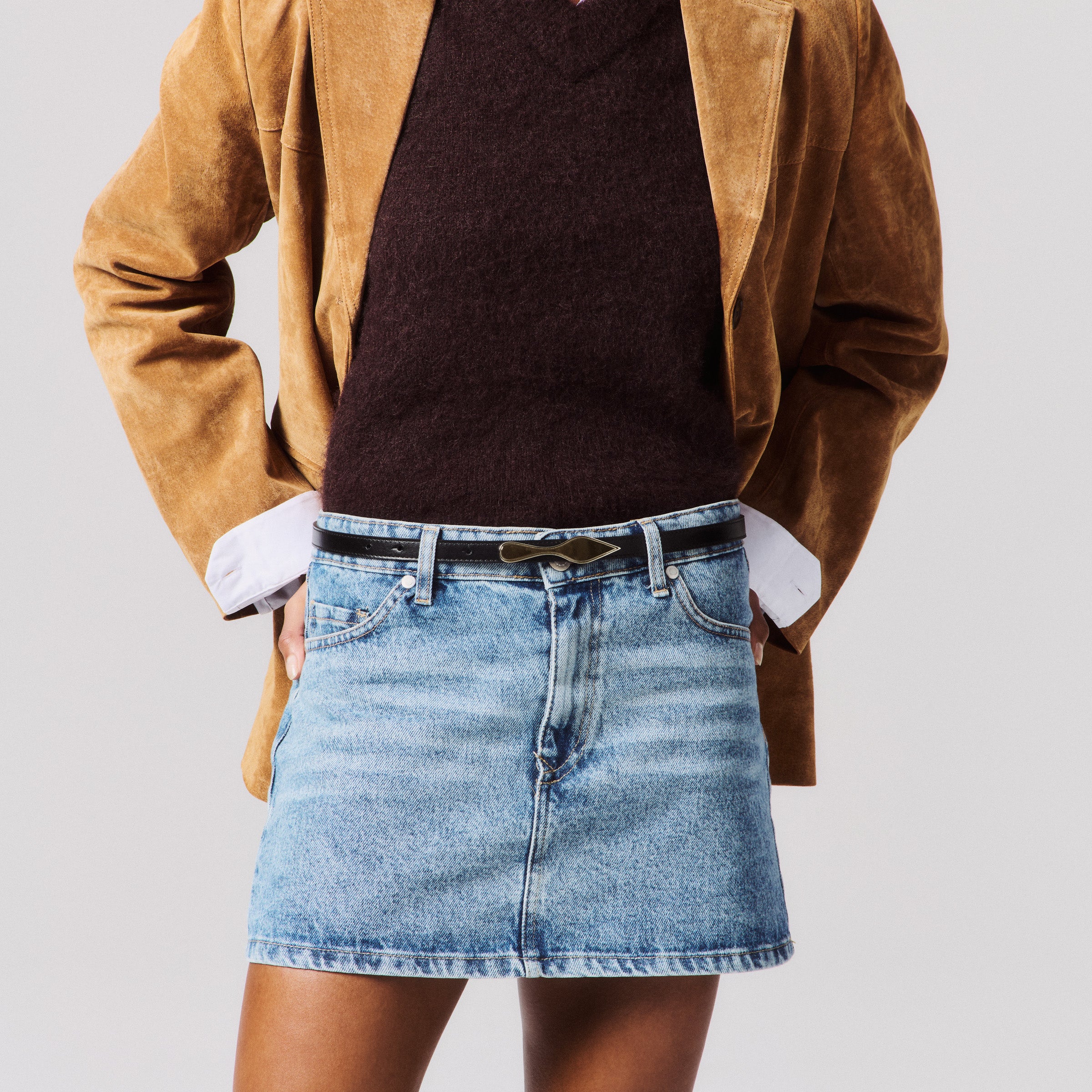 Christian Louboutin Bettina Women Belts | Color Black