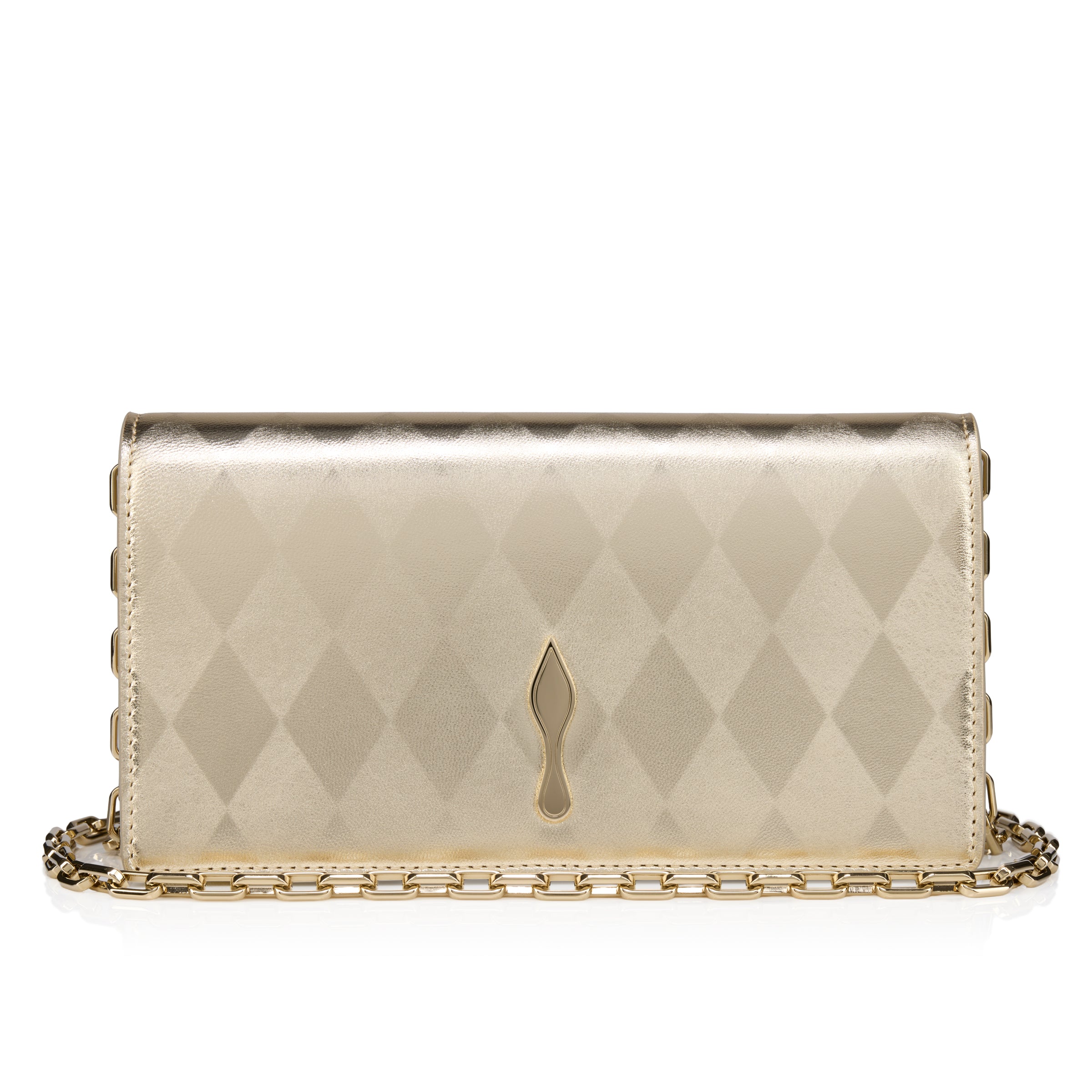 Christian Louboutin Bettina Women Bags | Color Gold