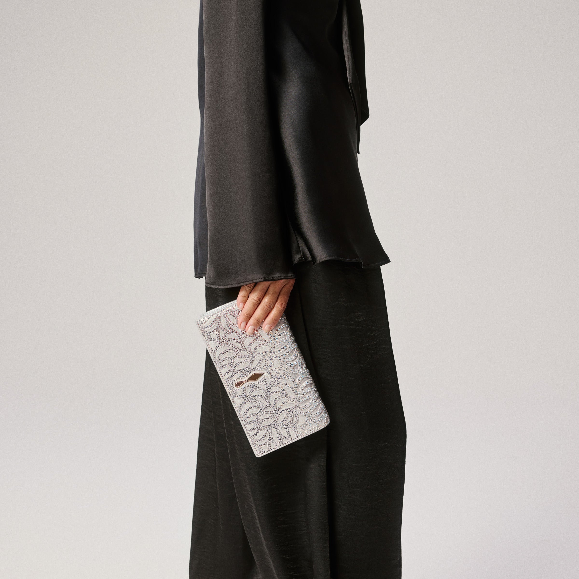 Christian Louboutin Bettina Women Bags | Color Silver