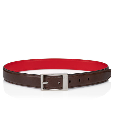 Christian Louboutin Bizbelt Men Belts | Color Brown