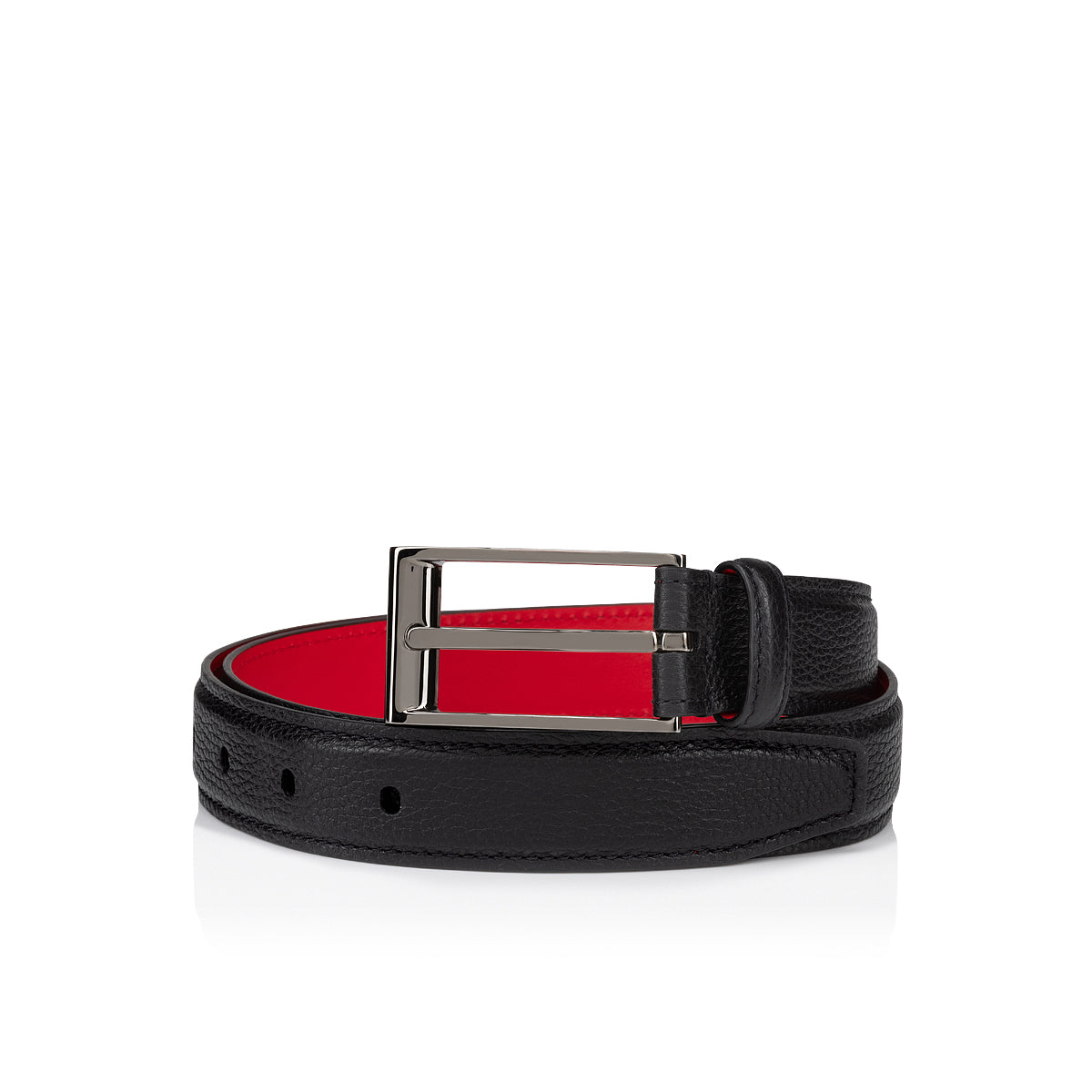 Christian Louboutin Bizz Belt Men Belts | Color Black