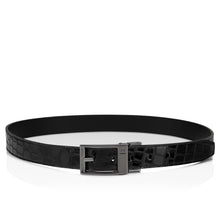 Load image into Gallery viewer, Christian Louboutin Bizzbelt Men Belts | Color Black
