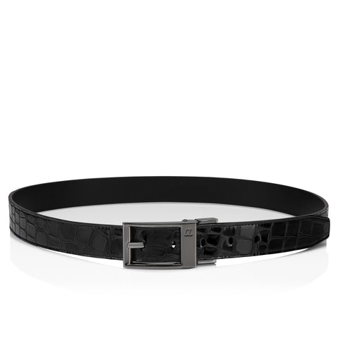 Christian Louboutin Bizzbelt Switch Men Belts | Color Black