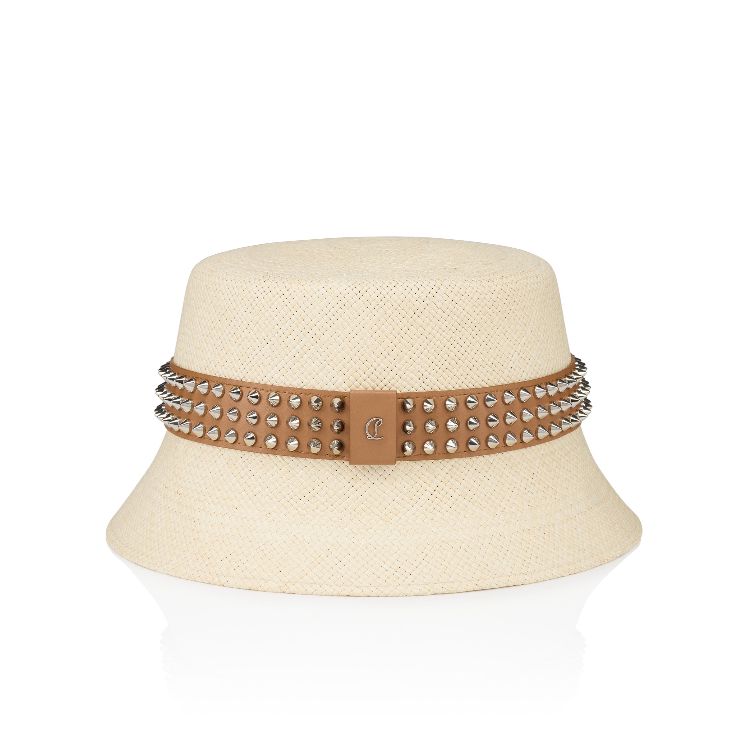 Christian Louboutin Bobino Spikes Men Hats | Color Beige