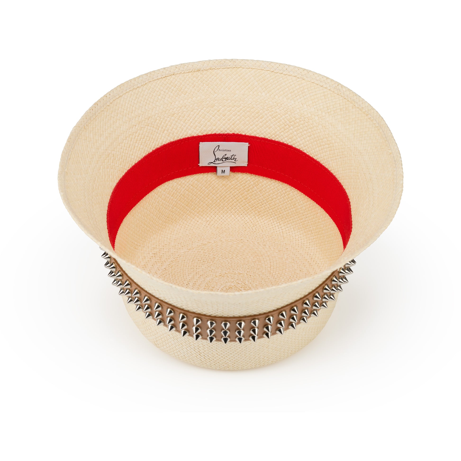 Christian Louboutin Bobino Spikes Men Hats | Color Beige
