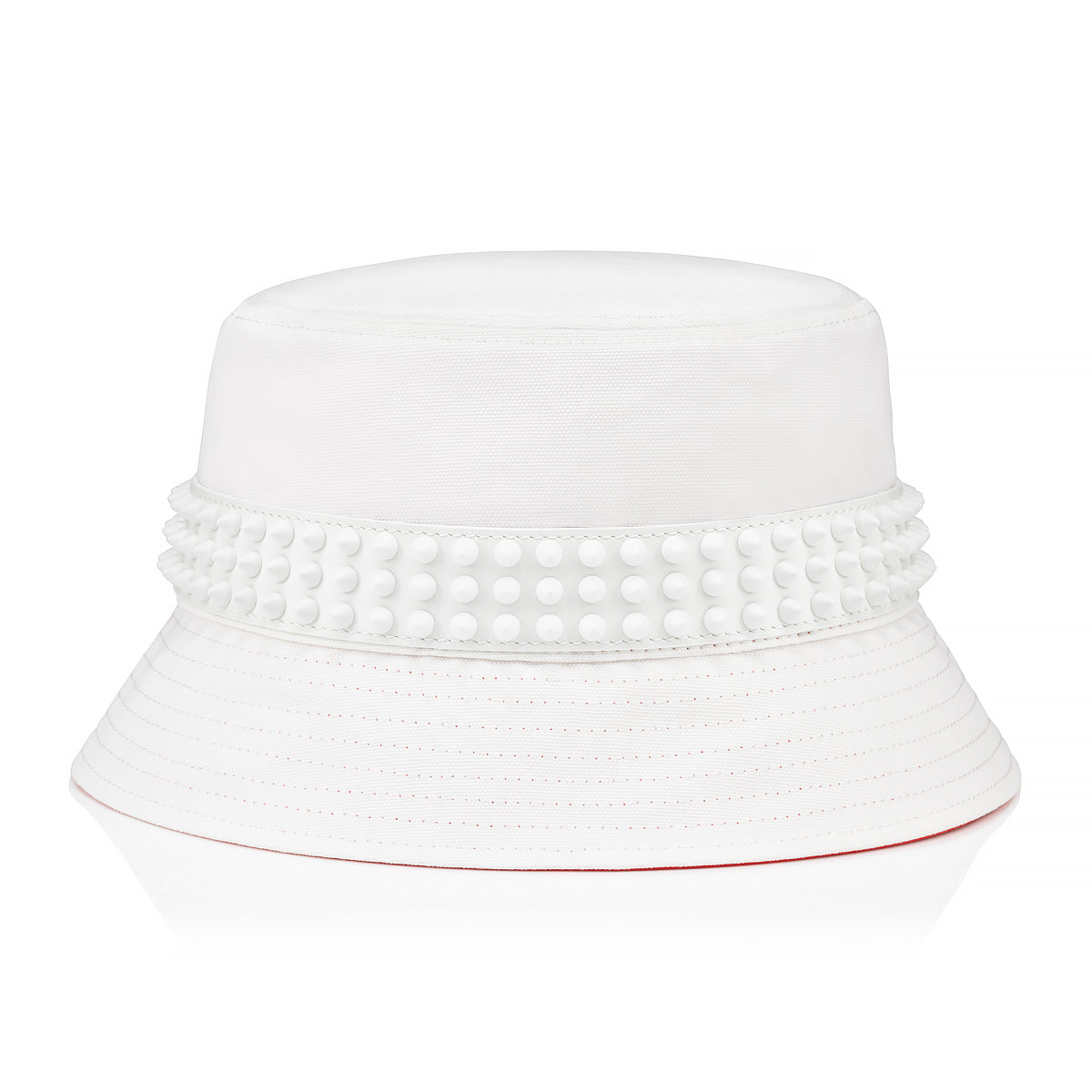 Christian Louboutin Bobino Spikes Men Hats | Color White