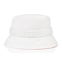 Load image into Gallery viewer, Christian Louboutin Bobino Spikes Men Hats | Color White
