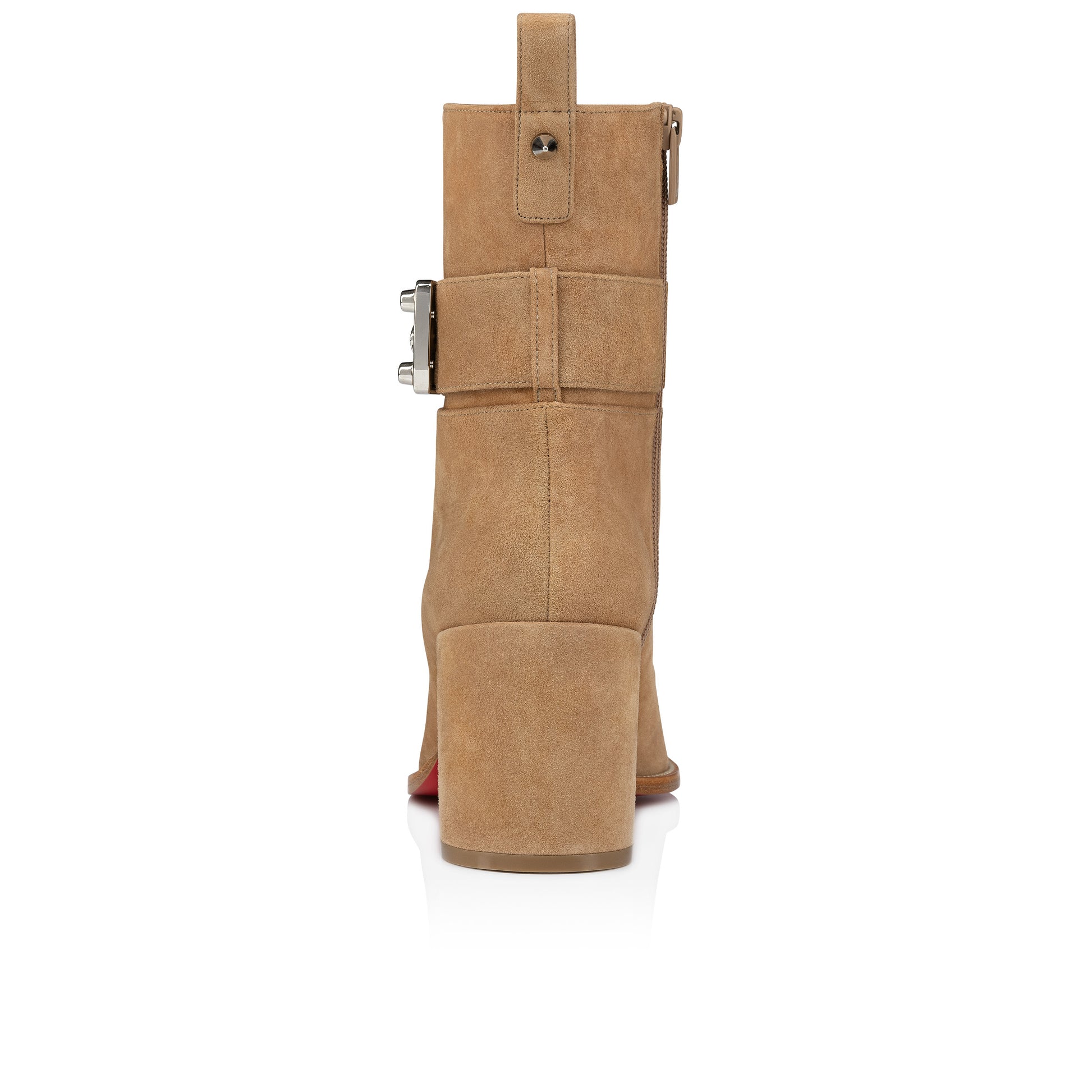 Christian Louboutin Booty Lock Women Shoes | Color Brown