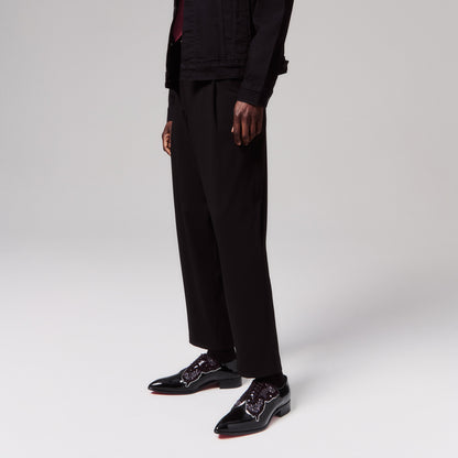 Christian Louboutin Farfarock Men Shoes | Color Black