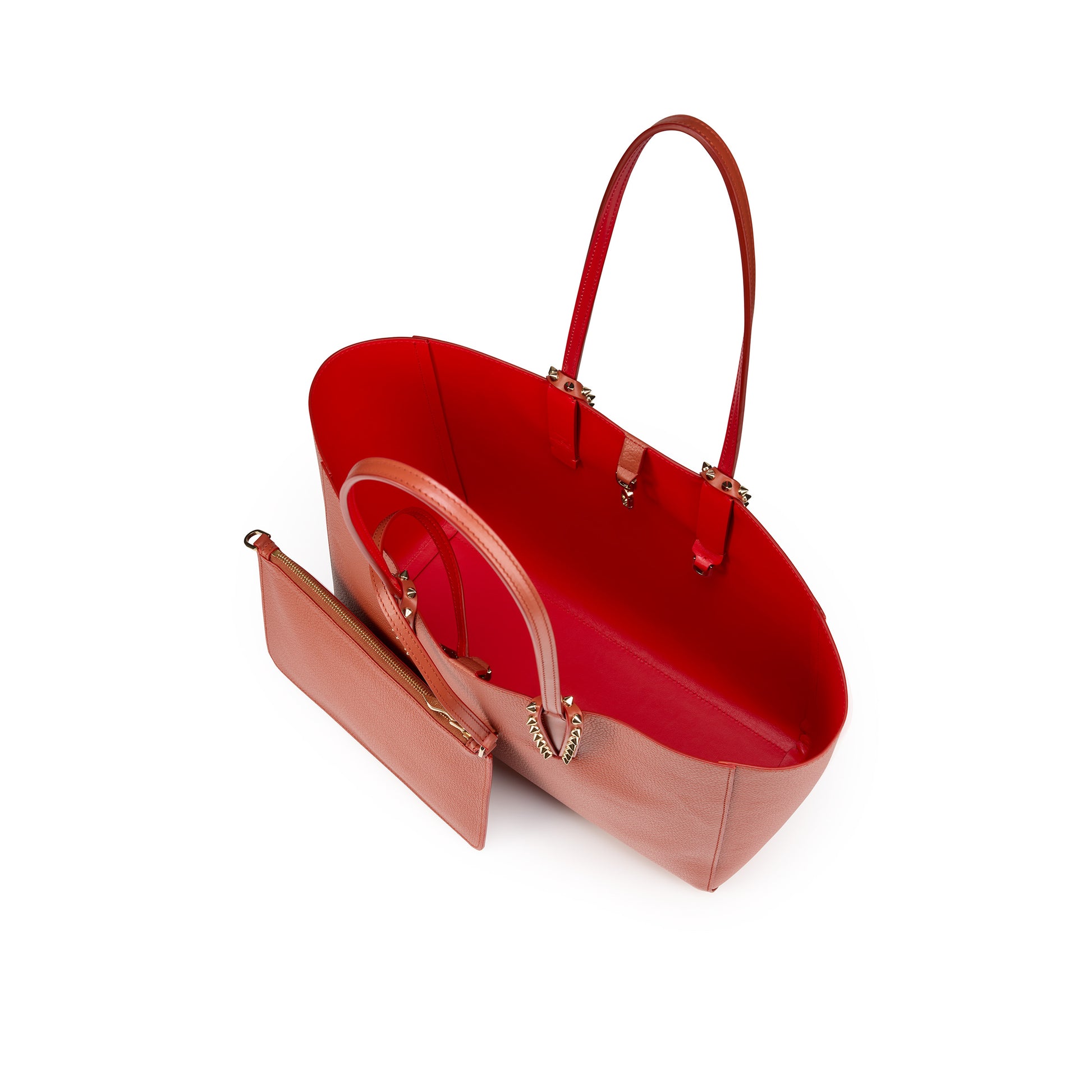 Christian Louboutin Cabata Small Women Bags | Color Orange