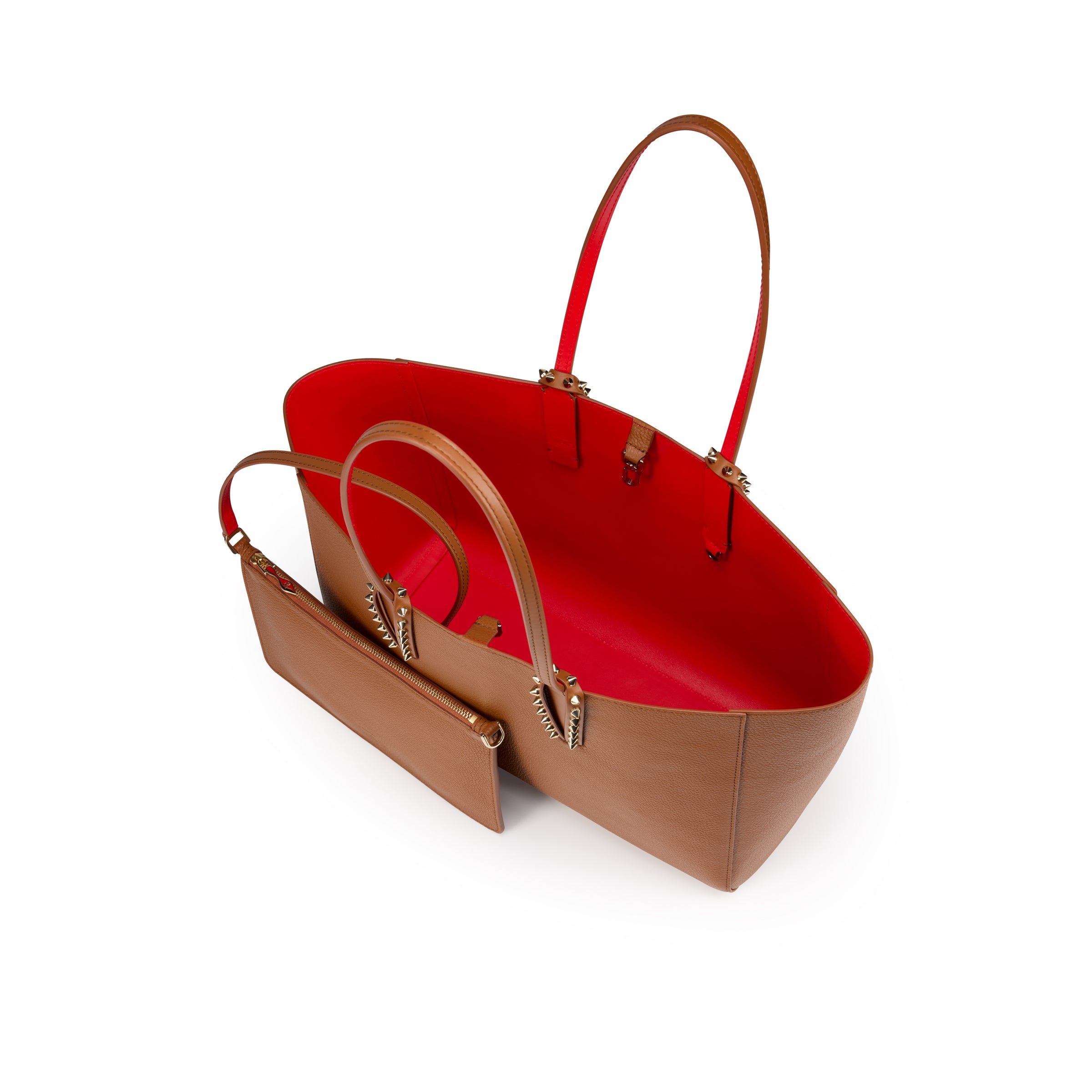 Christian Louboutin Cabata Small Women Bags | Color Brown