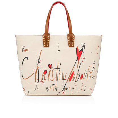 Christian Louboutin Cabata Large Women Bags | Color Beige