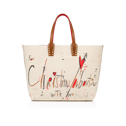 Christian Louboutin Cabata Large Women Bags | Color Beige