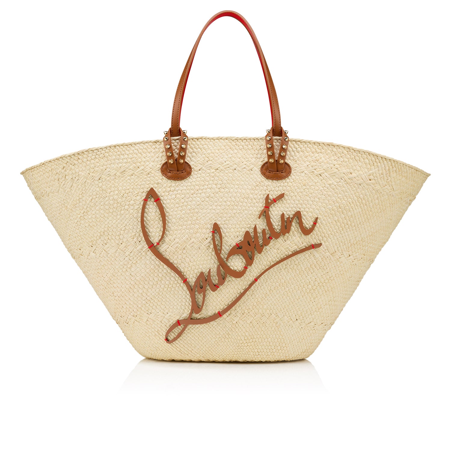 Christian Louboutin Cabata Large Women Bags | Color Beige