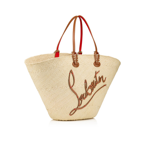 Christian Louboutin Cabata Large Women Bags | Color Beige