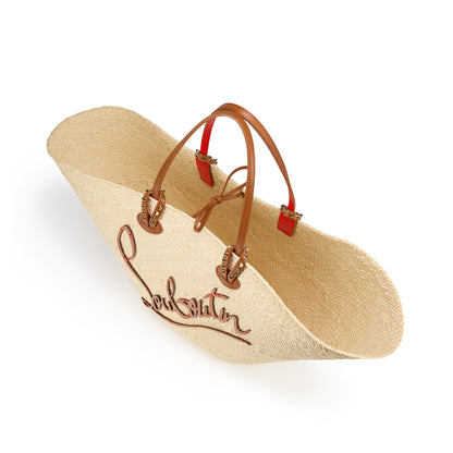Christian Louboutin Cabata Large Women Bags | Color Beige