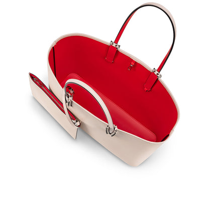 Christian Louboutin Cabata Large Women Bags | Color Beige