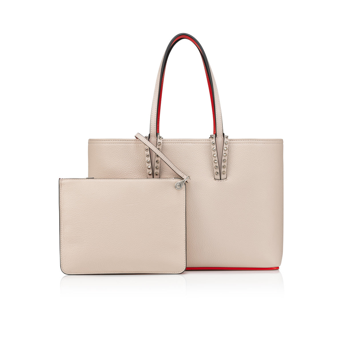 Christian Louboutin Cabata Small Women Bags | Color Beige