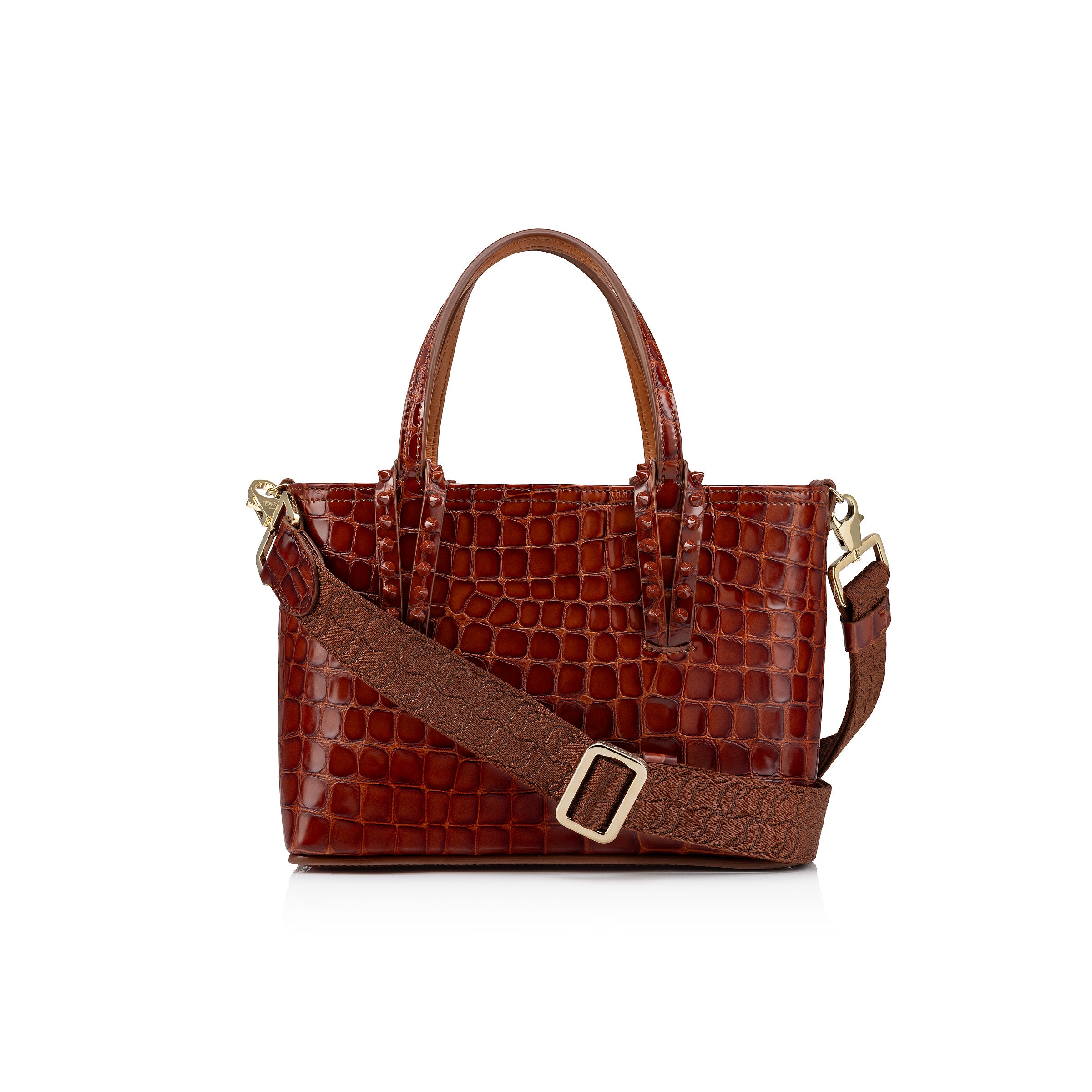 Christian Louboutin Cabata Mini Women Bags | Color Brown