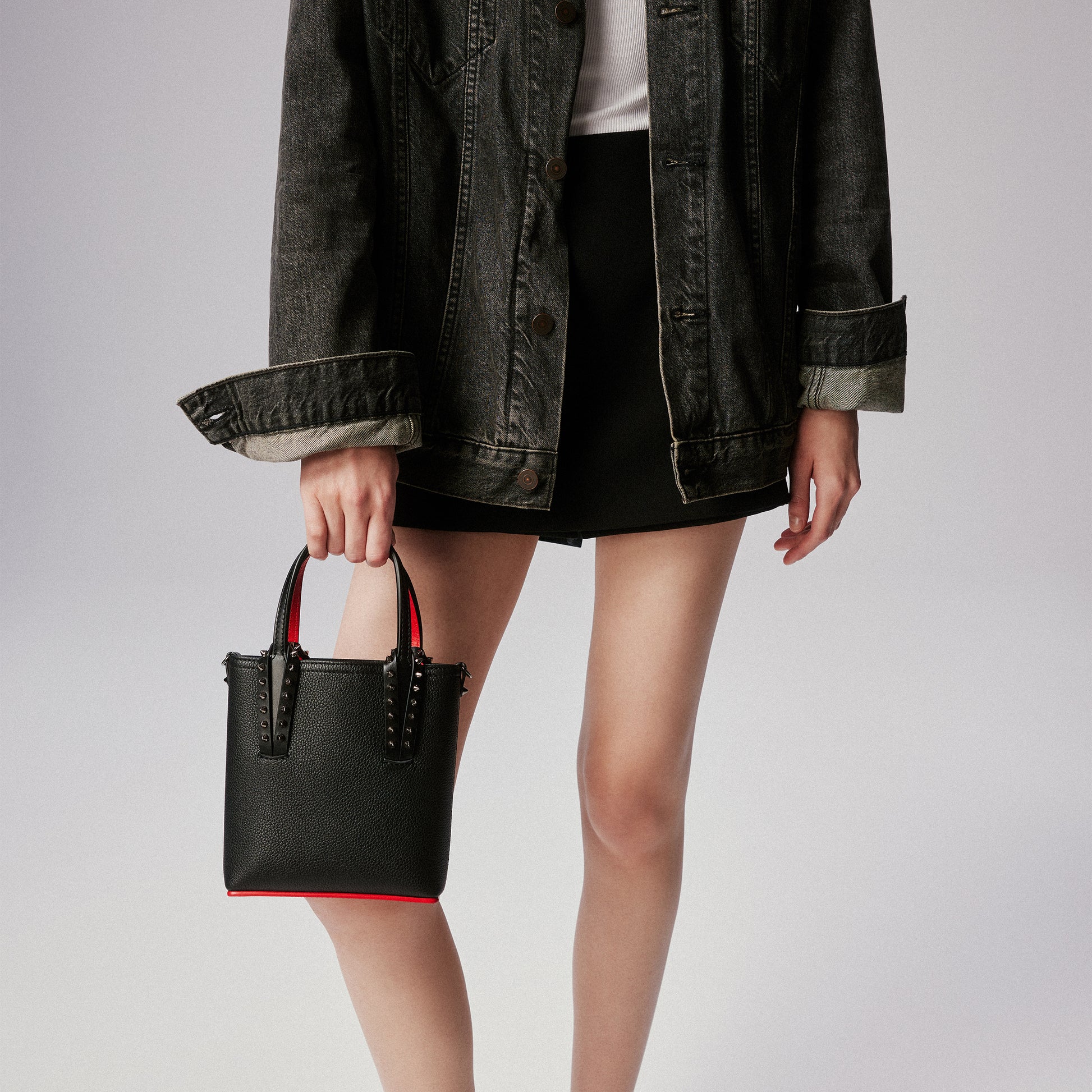 Christian Louboutin Cabata N/S Mini Women Bags | Color Black