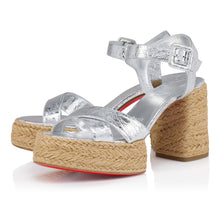 Load image into Gallery viewer, Christian Louboutin Calakala Women Shoes | Color Silver
