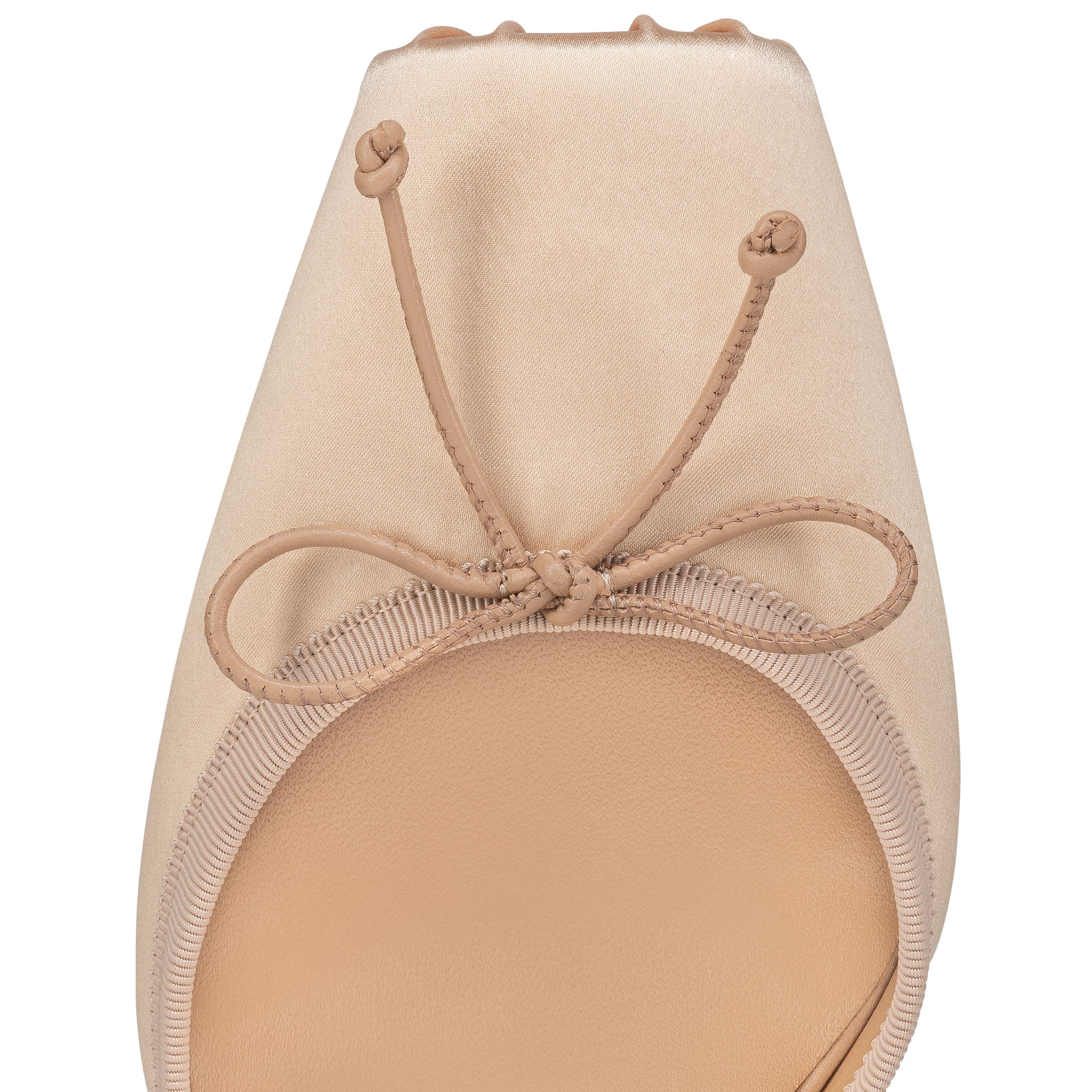 Christian Louboutin Cassia Lace Up Women Shoes | Color Beige