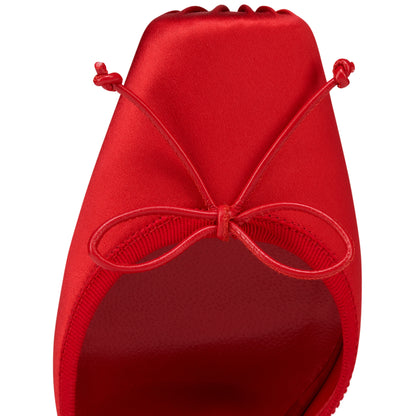 Christian Louboutin Cassia Lace Up Women Shoes | Color Red