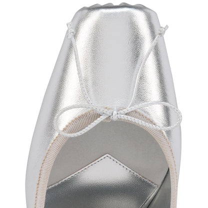 Christian Louboutin Cassia Mule Women Shoes | Color Silver