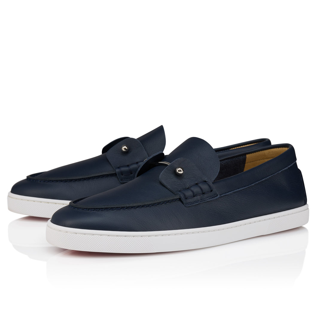 Christian Louboutin Chambeliboat Men Shoes | Color Navy