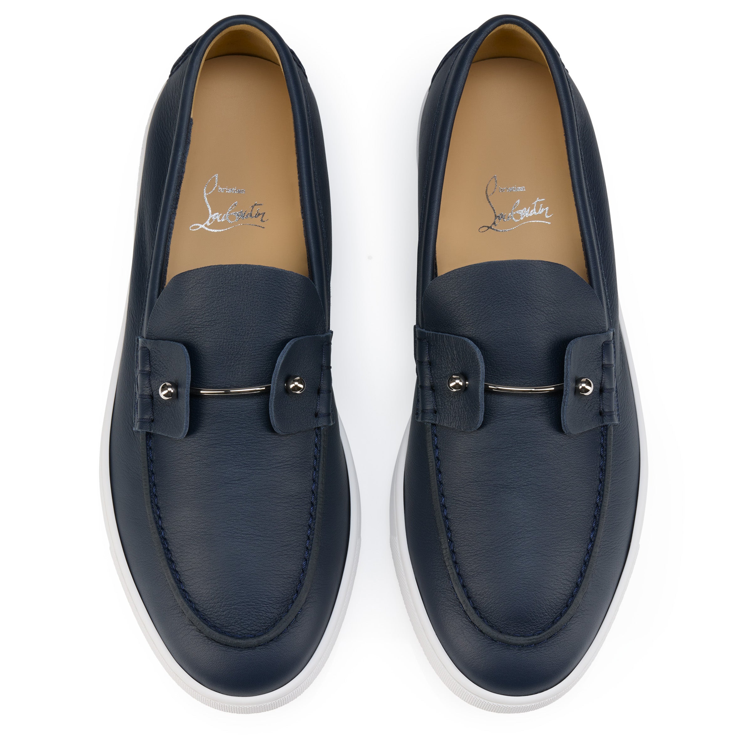 Christian Louboutin Chambeliboat Men Shoes | Color Navy