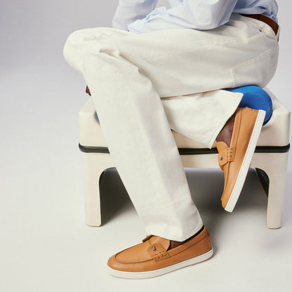 Christian Louboutin Chambeliboat Men Shoes | Color Beige