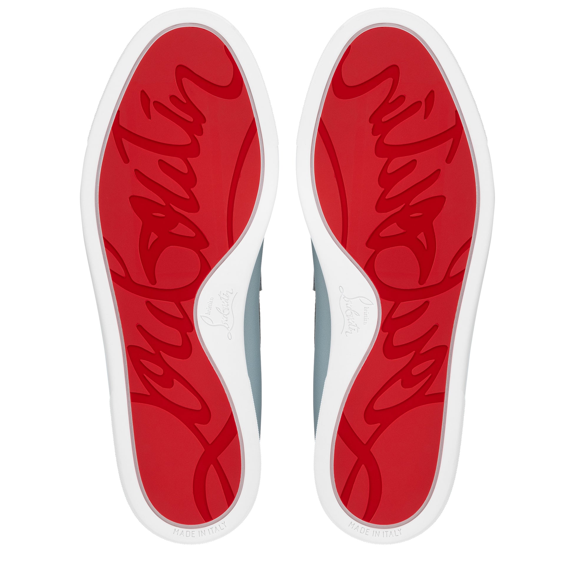 Christian Louboutin Chambeliboat Men Shoes | Color Blue