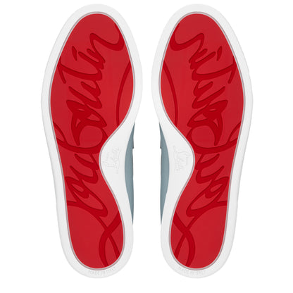 Christian Louboutin Chambeliboat Men Shoes | Color Blue